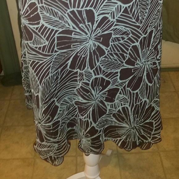 Mint & Brown Skirt - Picture 8 of 8